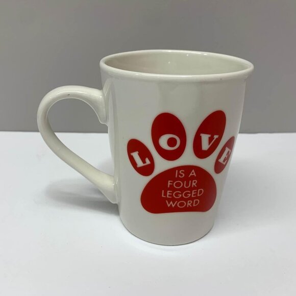 NEW Love is a Four Legged Word Mug - Picture 4 of 8